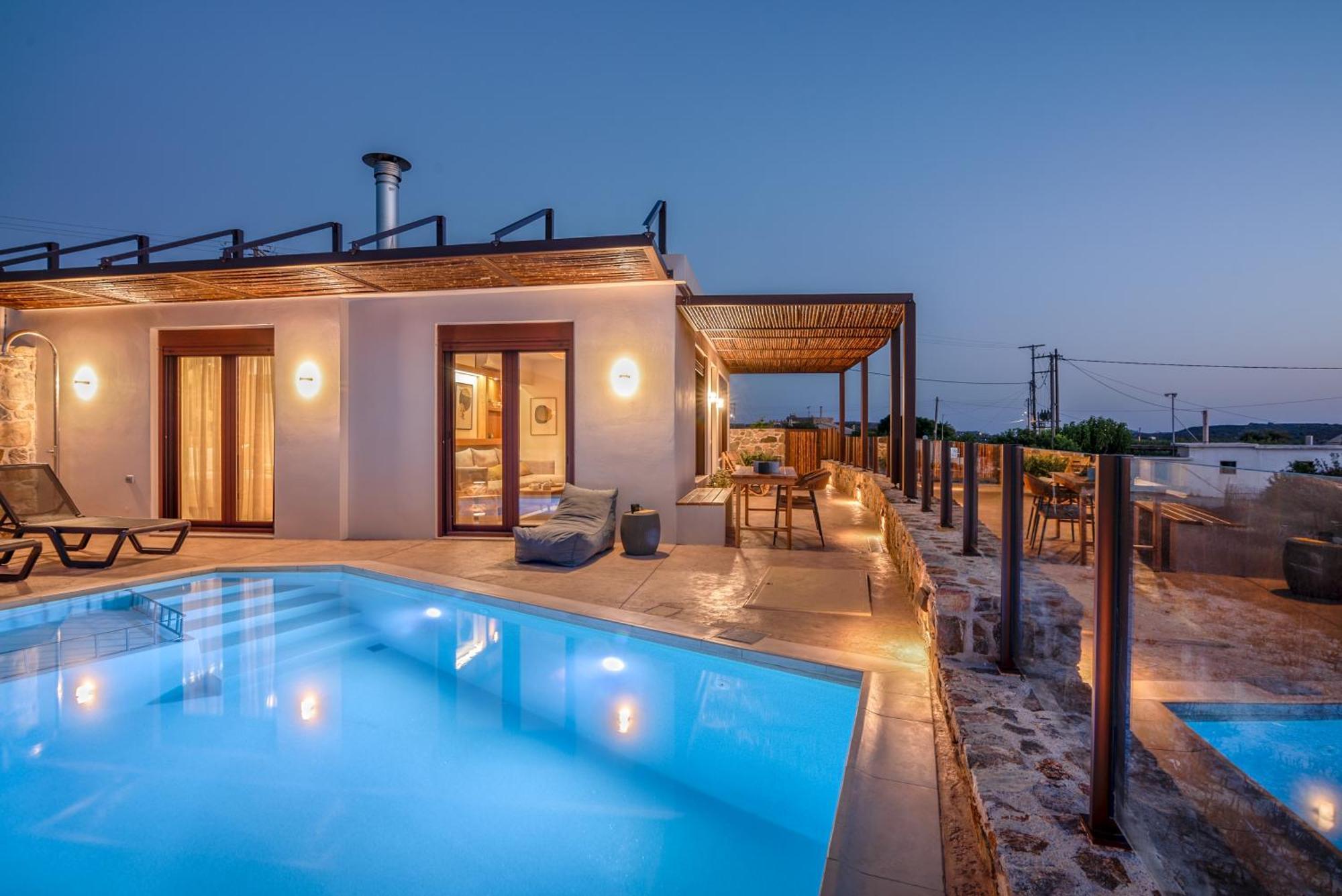 فيلا Sia Elafonisi Pool House المظهر الخارجي الصورة